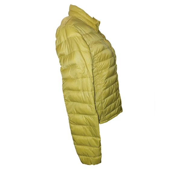 Benetton Yellow Puffer Jacket - Picture 2 of 11